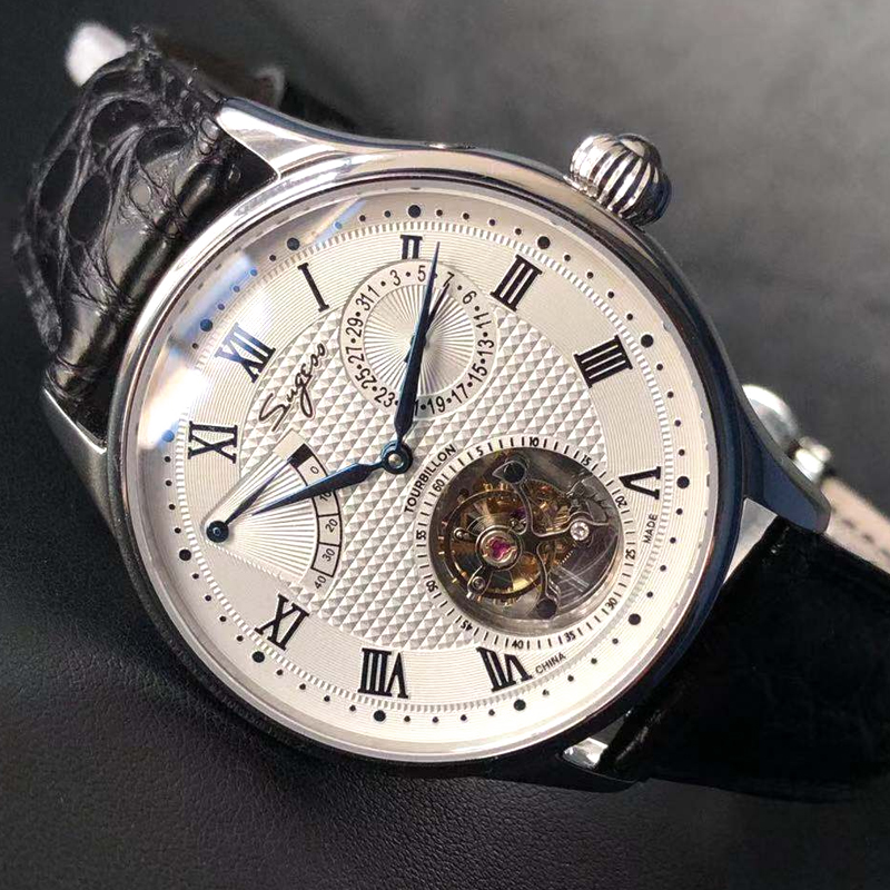 Rolex Watch Submariner - Sugess Real Tourbillon Watch Genuine Original