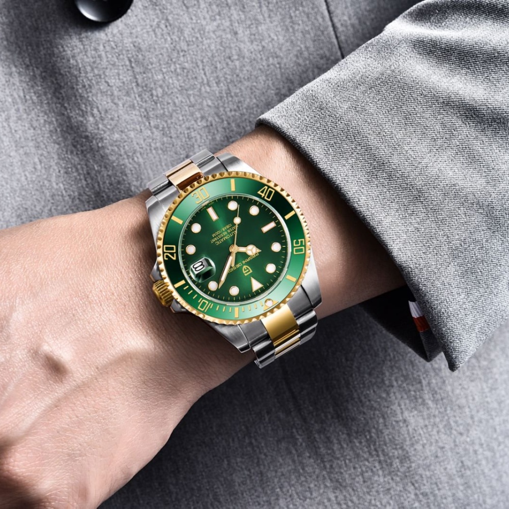 PAGANI Design PD-1639 Men Auto - Rolex Watch Submariner ulasan dan harga