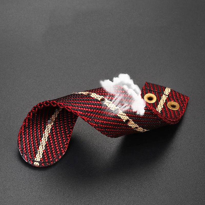 Retro With Rivets Nylon Watch  - Nato Strap Nylon ulasan dan harga