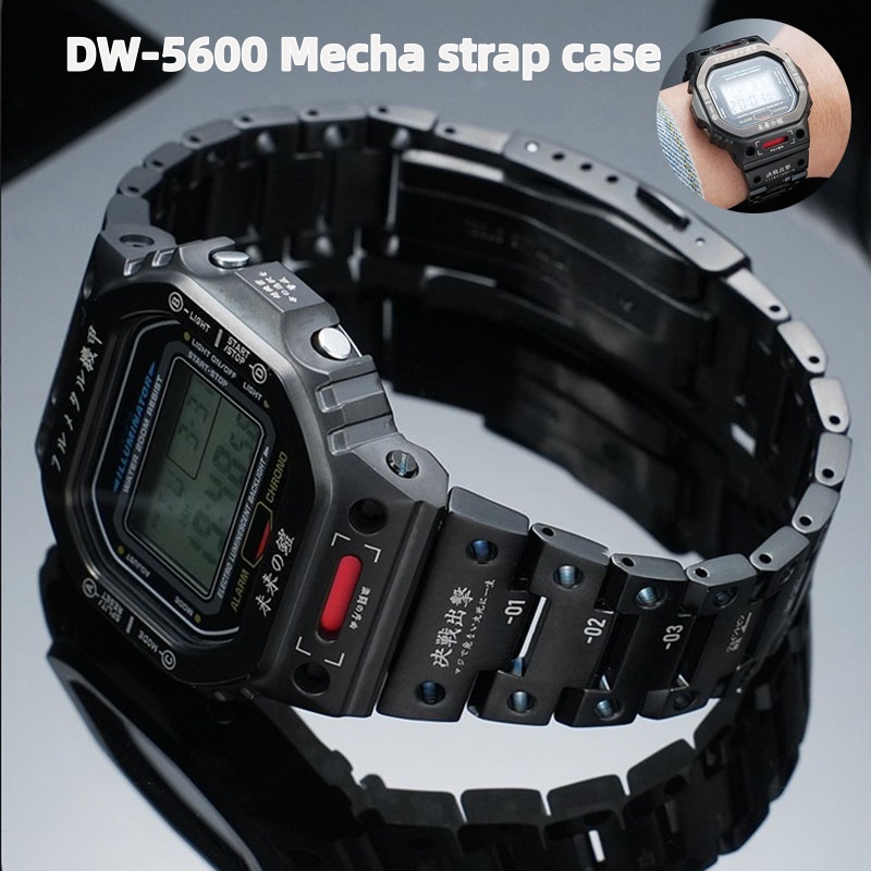 DW5600 MechWarrior Case+Strap  - Casio Watch G-Shock Dw-5600 ulasan dan harga