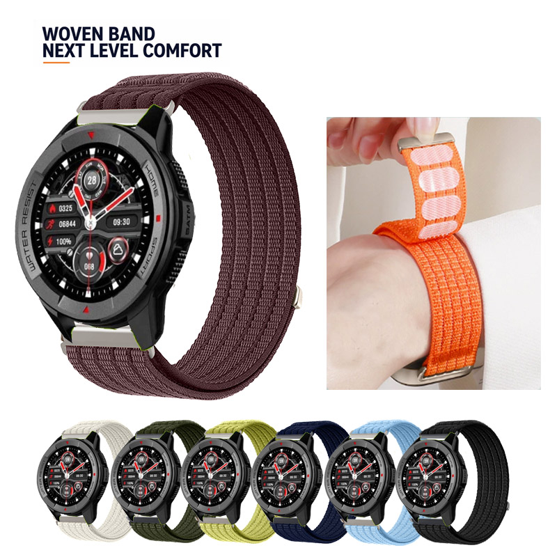 18mm 20mm 22mm Breathable Nylo - Sport Loop Velcro ulasan dan harga