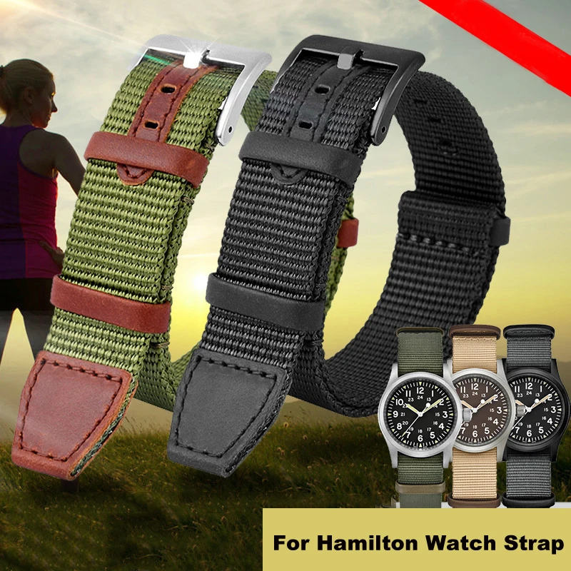 High quality  Nylon 20mm 22mm  - Suede Strap Watch ulasan dan harga