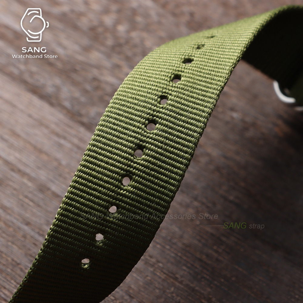 18mm 20mm 22mm 24mm Army Sport - Nato Strap Nylon ulasan dan harga