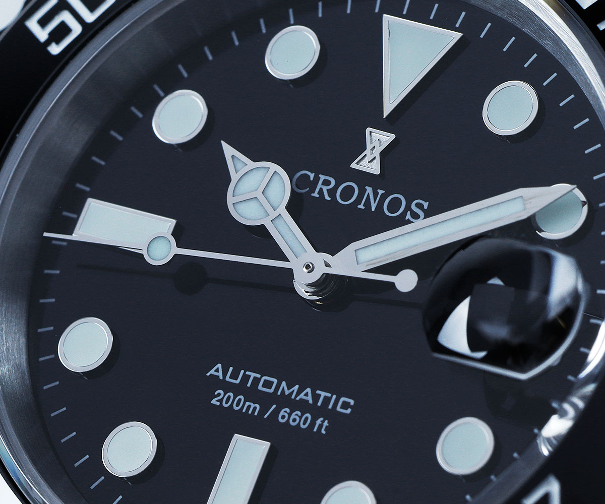 Cronos New 40mm Diver Men Watc - Rolex Watch Submariner ulasan dan harga