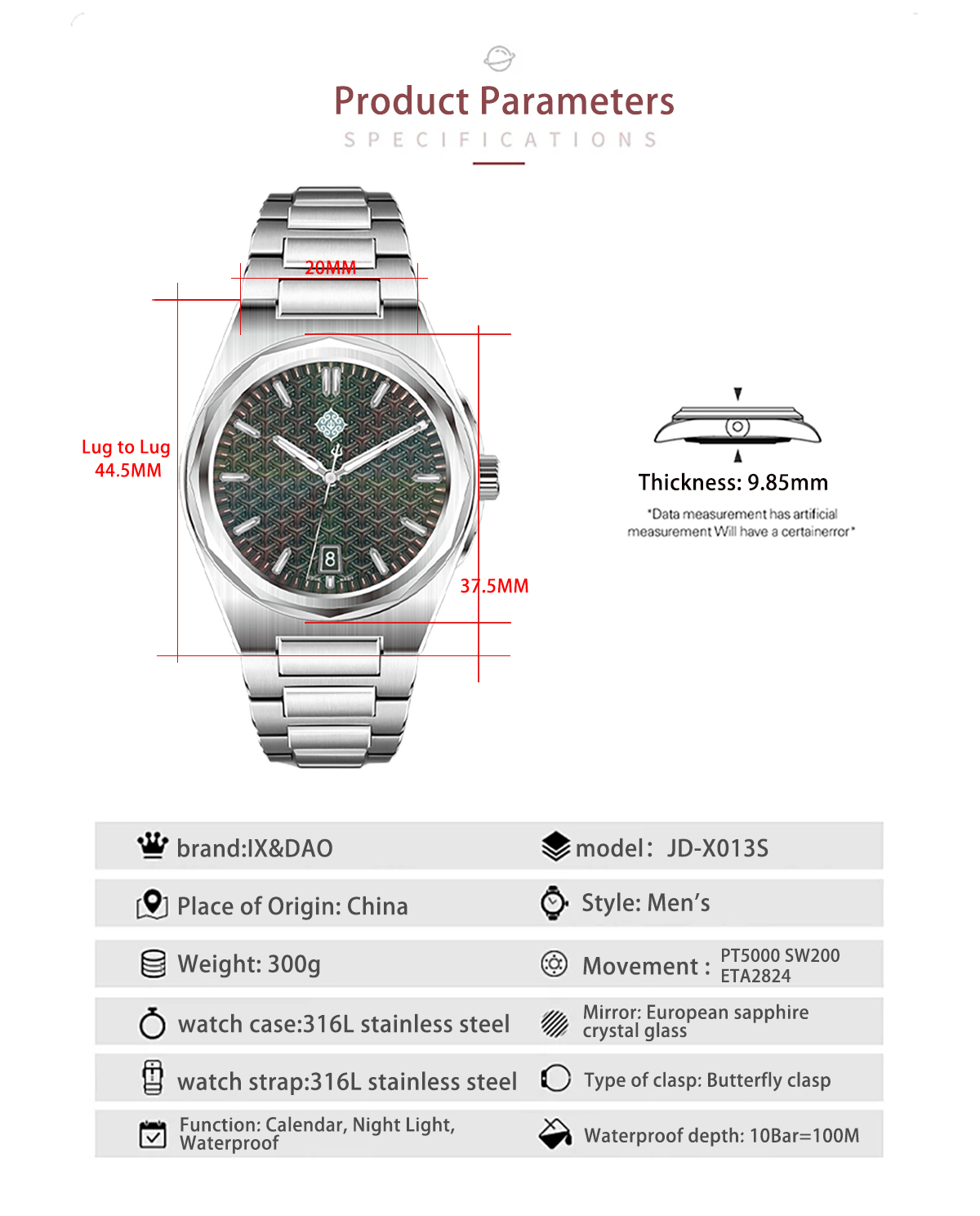 IX&DAO 2026 New Warrior 37mm M - Omega Watch Constellation ulasan dan harga