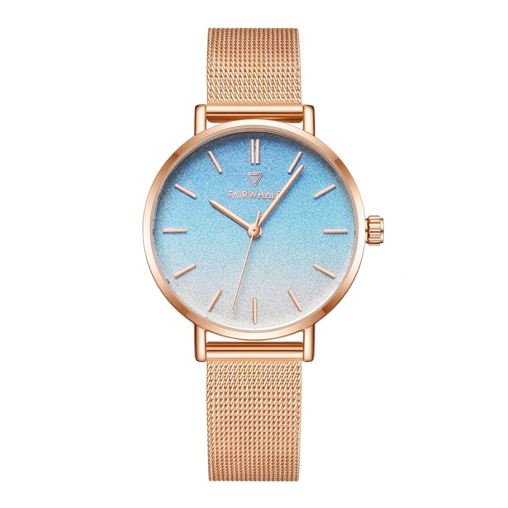 Mark Fairwhale Ladies Quartz W - Mesh Strap Metal ulasan dan harga