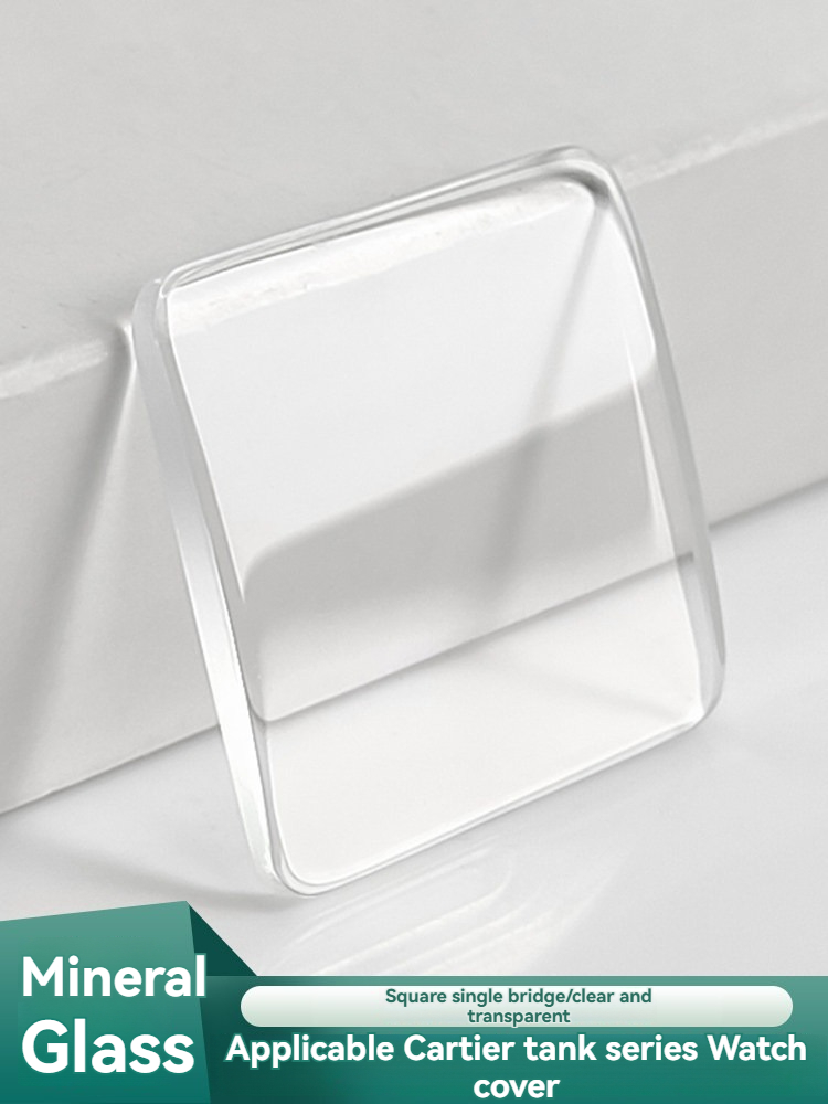 Square Mineral Watch Glass For - Cartier Watch Tank ulasan dan harga