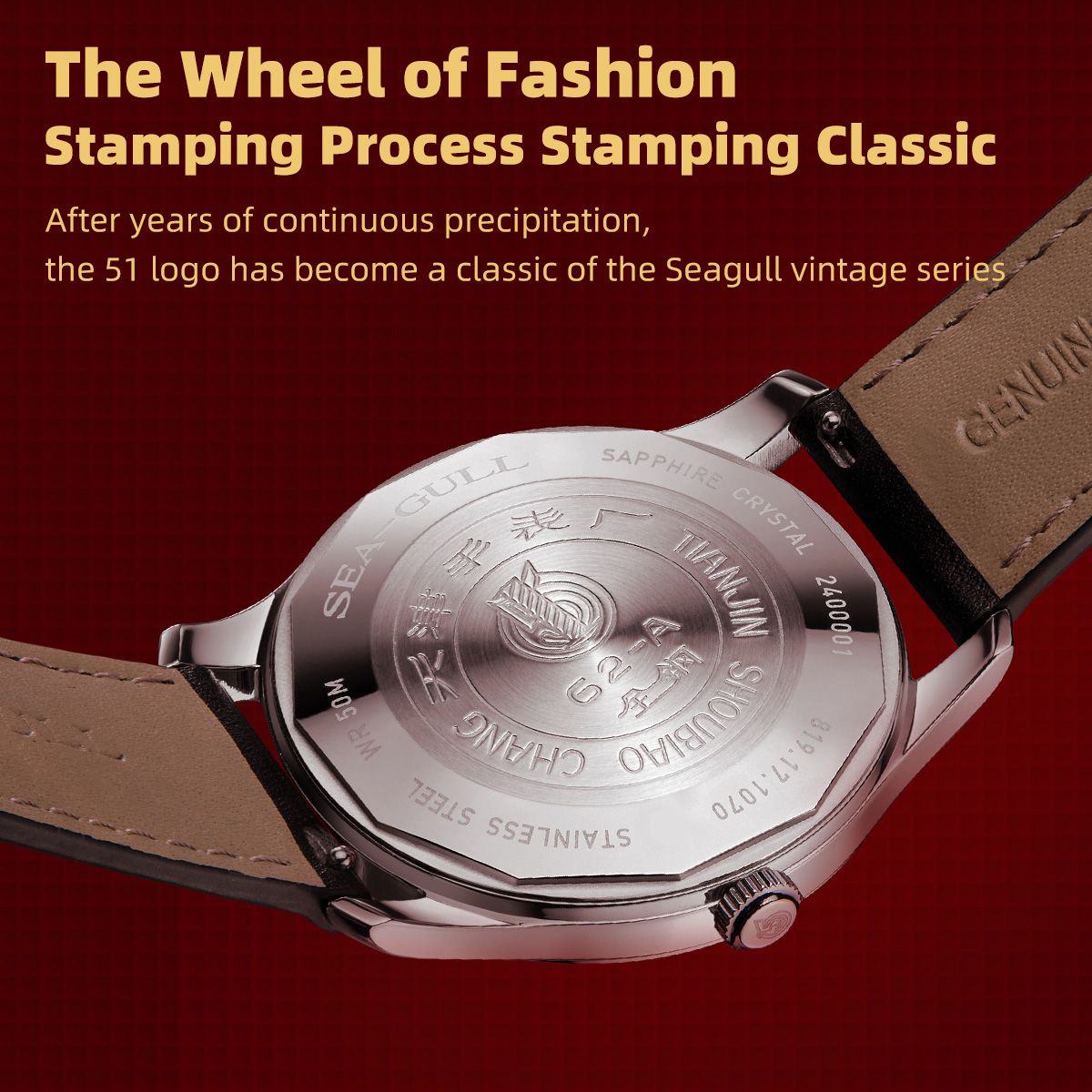 Seagull 51 Series Men's Luxury - Seiko Watch Presage ulasan dan harga