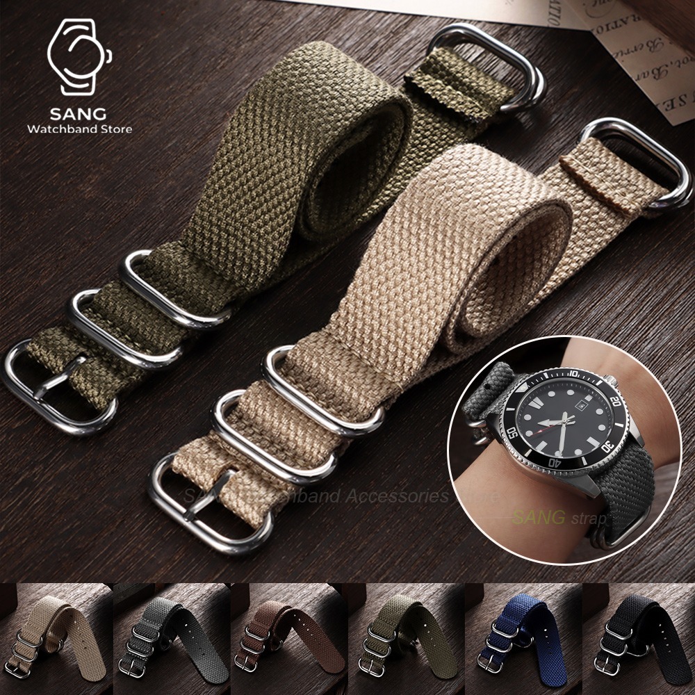 20mm 22mm for Perlon for Omega - Perlon Strap Woven ulasan dan harga