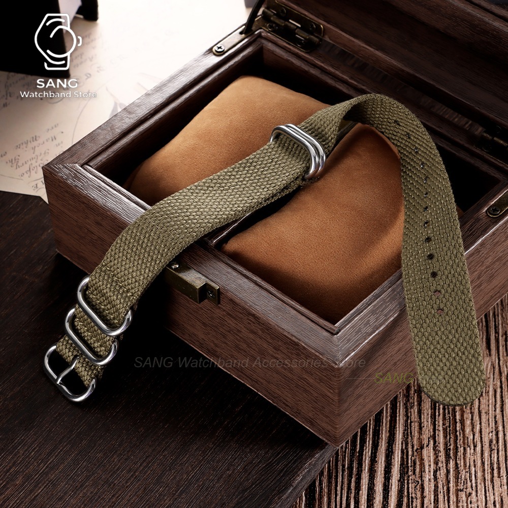 20mm 22mm for Perlon for Omega - Perlon Strap Woven ulasan dan harga