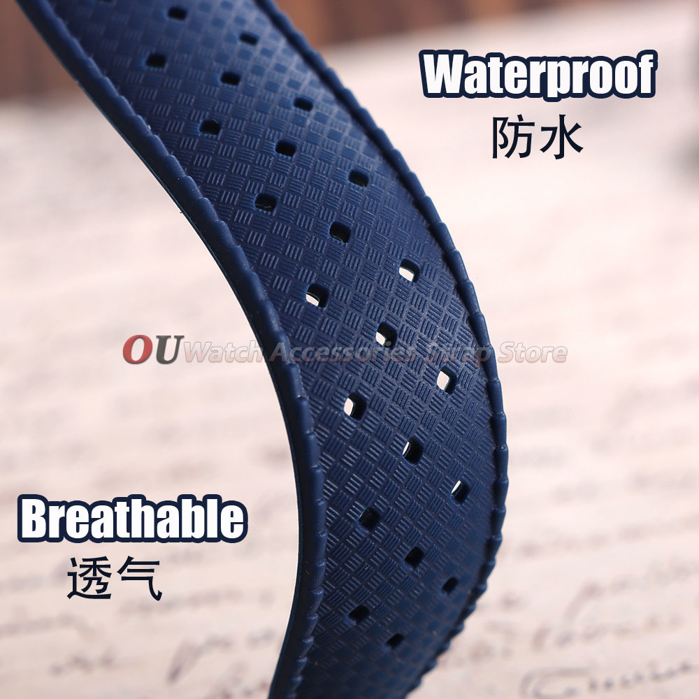 Quick Release Premium Tropical - Rubber Strap Diver ulasan dan harga