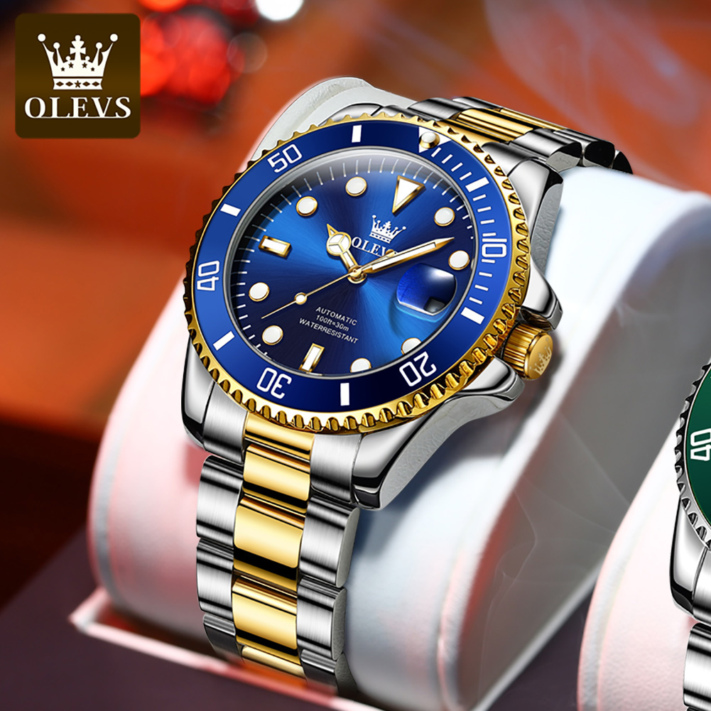 OLEVS 6650 Men Watch Classic O - Rolex Watch Submariner ulasan dan harga