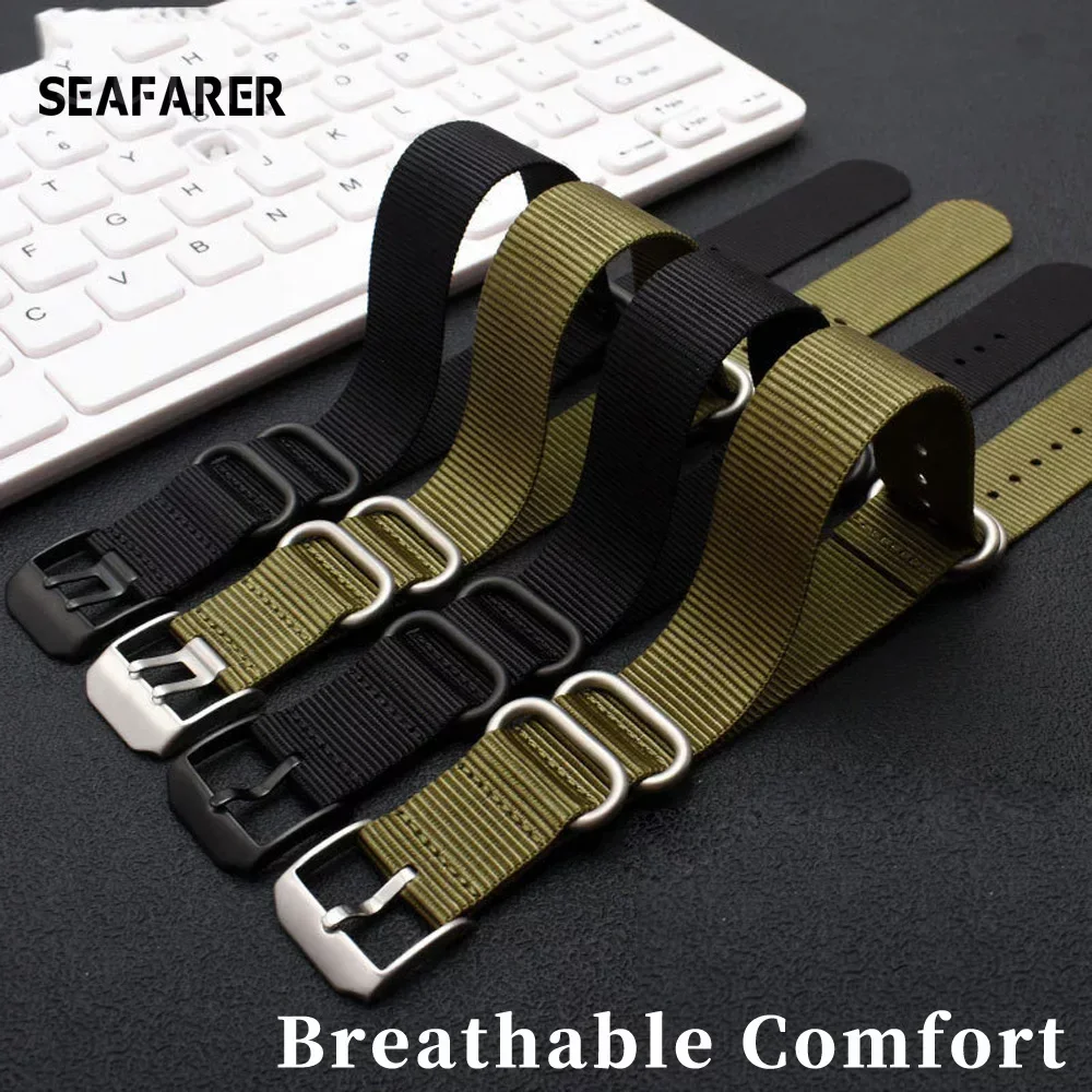 Nylon Watch Strap Perlon Watch - Perlon Strap Woven ulasan dan harga