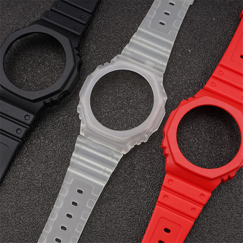 Resin Strap + Case For Casio G - Casio Watch G-Shock Ga-2100 ulasan dan harga